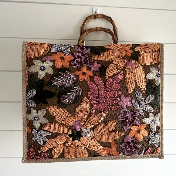 Sequin tote bag - Picture 3 of 7